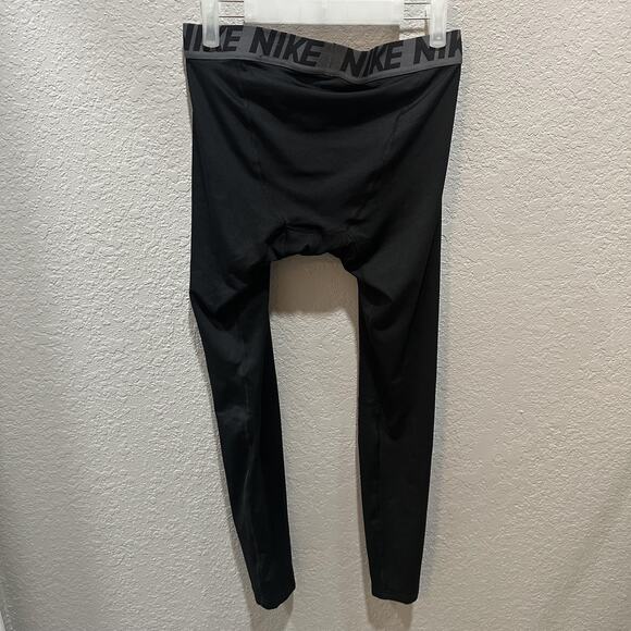 Nike Pro Compression Leggings Mens Medium Base Layer Running Athletic 748865-010 - Picture 4 of 4